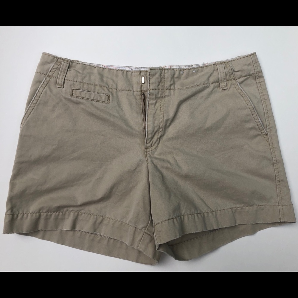Old navy khaki shorts, women’s. Size 8
